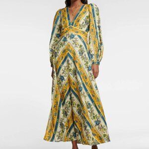 ALÉMAIS - Quinn Linen Dress - Size US4/AUS8, New with Tags